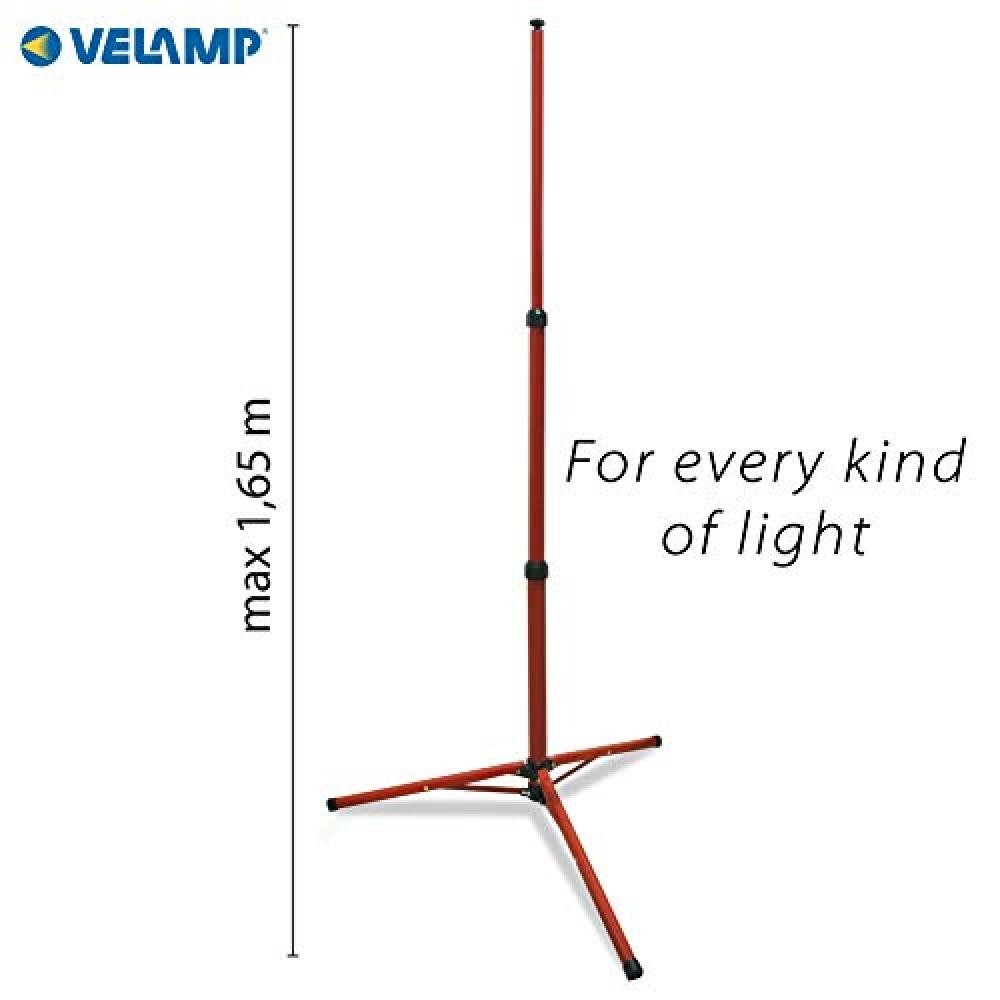 VELAMP TRIPOD Treppiede per Flood Lights, 1.5 m, Giallo - NUOVO