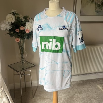 Auckland Blues Super Rugby Away Shirt 2020 - Adidas Large Trikot Top