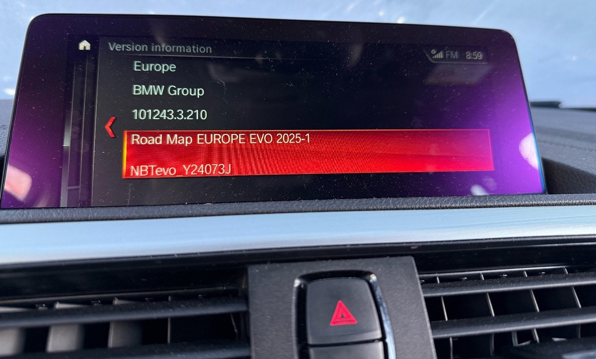 BMW ID6 NBT EVO Maps 2025-02 update FSC LIFETIME