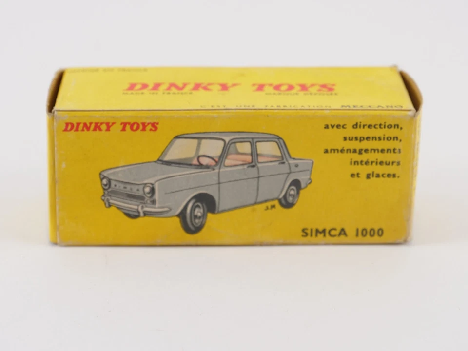 Dinky Toys F N.519 Simca 1000 Rossa IN Scatola - Immagine 3 di 4