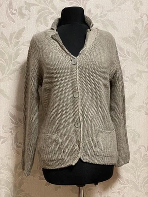 Women Fratelli Rossetti Sweater Beige Wool 40 / L - Bild 1 von 4