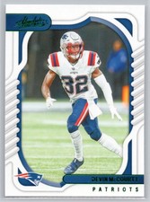 2022 PANINI ABSOLUTE #76 DEVIN MCCOURTY GREEN NEW ENGLAND PATRIOTS
