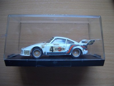 Brumm Porsche 911 RS ,4, 1:43, Martini Racing Team, altes Modell, PC-Box
