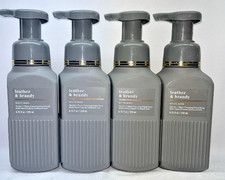 4 Jabones de manos de cuero y brandy suaves + limpios para baño y cuerpo funciona 8,75 fl oz
