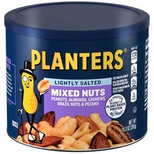 PLANTERS Cashews Roasted Lightly Salted Mix Nuts Snack 10.3 Ounce Pack of 1