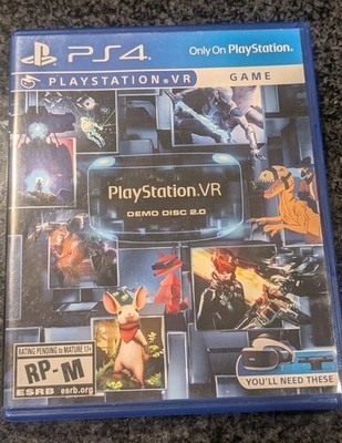 PlayStation VR Demo Disc 2.0 (PlayStation VR, 2017) 