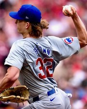 BEN BROWN 8x10 PHOTO #2 CHICAGO CUBS WM