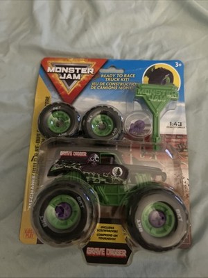 Mechanix Monster Jam Grave Digger Take Apart Set New Sealed. Gifts Trucks Toys 