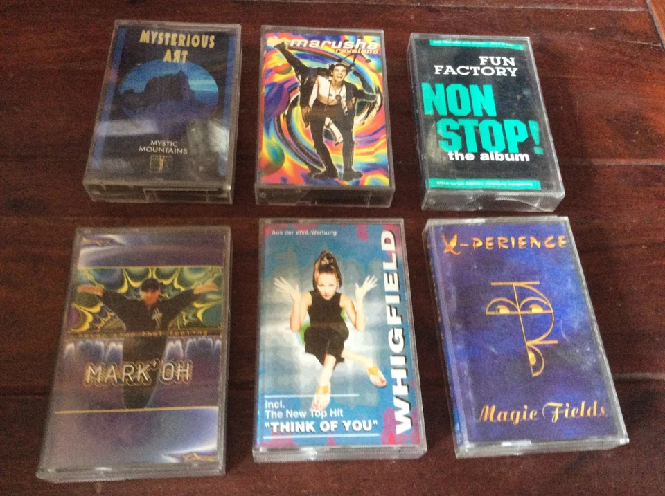 90er Euro Dance [6 MC] Mysterious Art Mark' Oh Marusha Whigfield X-Perience Fun