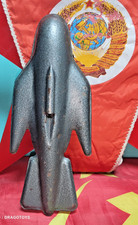 VINTAGE SPACE ROCKET SPARKLING TOY SUPERSONIC JET 1962 SOVIET ERA CCCP BULGARIA