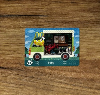 Nintendo Animal Crossing Amiibo Karte S6 Sanrio Karte Toby