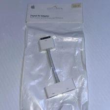 Genuine Apple Digital AV HDMI Adapter for iPad iPhone iPod MC953ZM/A - SEALED