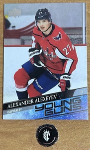 Alexander Alexeyev 2020-21 Upper Deck Series 1 Young Guns Rookie #203 Capitals