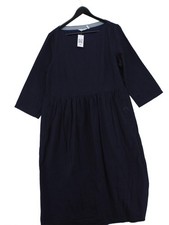 Toast Pullover Midikleid UK12 in Blau