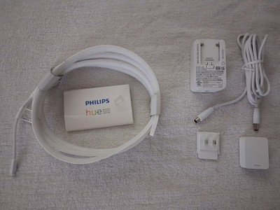Philips Hue 6.6 ft LED Smart Gradient Color Changing Strip Light Base Kit TESTED