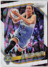 2025 Panini WNBA Prizm Rebecca Allen #67 White Seismic Chicago Sky-