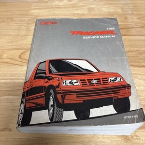 1992 Geo Tracker Factory Service Manual