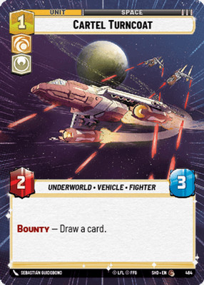 Cartel Turncoat - HYPERSPACE - Shadows of the Galaxy - Star Wars Unlimited
