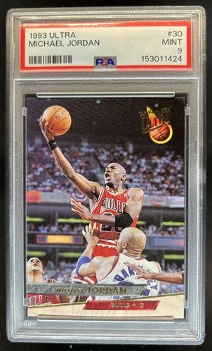 1993-94 Fleer Ultra Michael Jordan #30 Bulls PSA 9