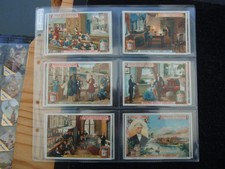 ONE COMPLETE SET OF SIX LIEBIG TRADE CARDS