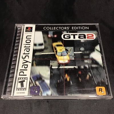 Rockstar Games GTA2 Collector's Edition PS1 Action Adventure Crime Car Racing
