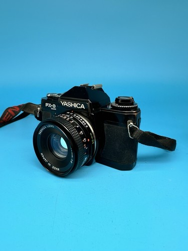 Yashica FX-D Quartz 35mm SLR Film Camera With Yashica 50mm f/2 Lens - Tested - Picture 2 of 13