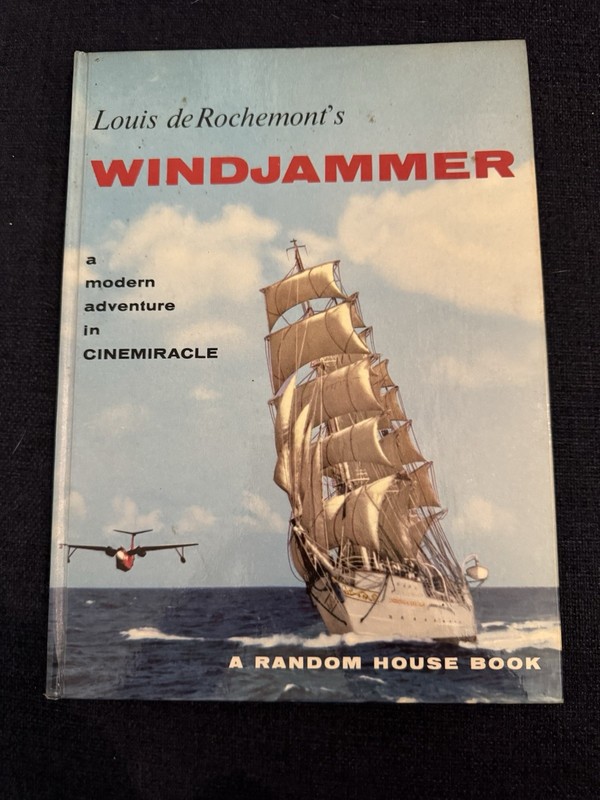 Louis De Rochemont’s Windjammer Random House Book In Cinemiracle!
