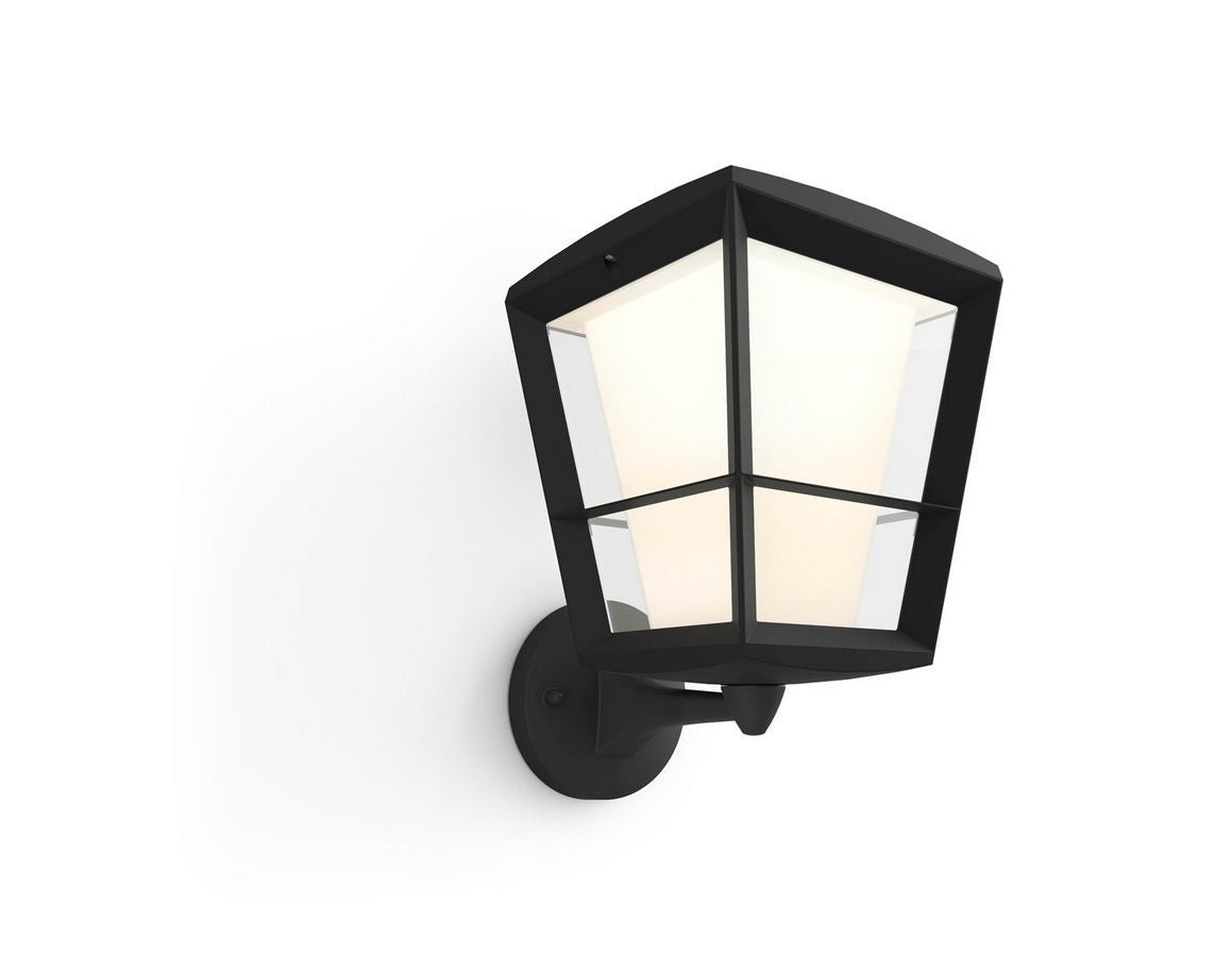Philips Hue Econic wall light - white and coloured light - black - up - Bild 2