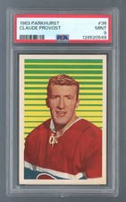 1963 Parkhurst #36 Claude Provost PSA 9 MINT #128520548
