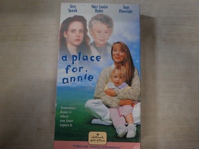 A Place for Annie VHS Tape 1994 Hallmark Entertainment Hall of Fame Sissy Spacek