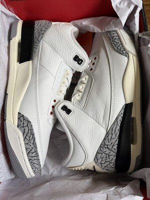 Air Jordan 3 Retro ''WHITE CEMENT REIMAGINED'' 2023 - Size 11.5 - dn3707 100 (1-..