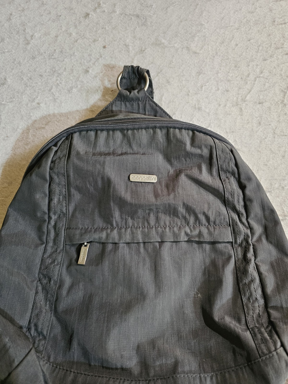 Baggallini Classic Nylon Backpack Convertible Zip… - image 2