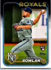 2024 Topps Jonathan Bowlan Rookie Kansas City Royals #399