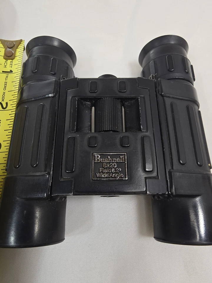 Bushnell 8 x 20 Field 8.2° Wide Angle Binoculars w Case And Manual - Image 3 of 4