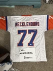 Autographed Football Jersey with Certificate of Authenticity Karl Mecklenburg