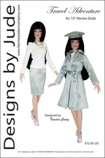 Travel Adventure Pattern 13" Agatha Primrose and Revlon Dolls Tonner