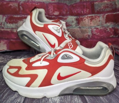 Nike Air Max 200 White University Red AQ2568 Running Gym Training
