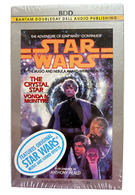 Star Wars The Crystal Star Bantam Audio Cassette Brand New Factory Sealed