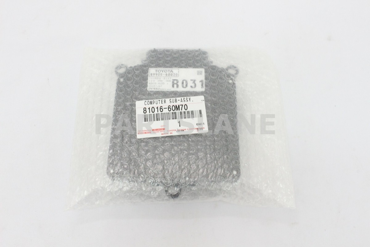 Ms.S  81016-60m70 Toyota Computer SUBAssy 8101660M70 Genuine OEM