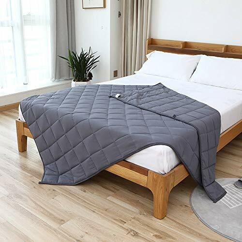 Best Weighted Heavy Blanket 25lbs 80x87 80" x 87" Queen or King Size