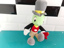 2306241 Peluche Doudou disney disneyland ancien jiminy cricket Pinocchio 25cm