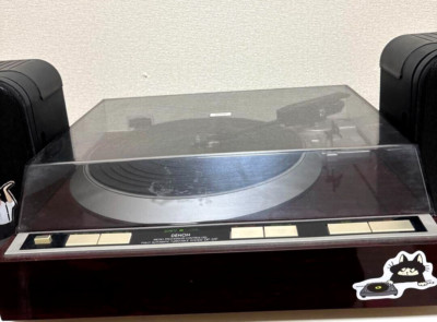 DENON DP-37F Turntable Record Player Working