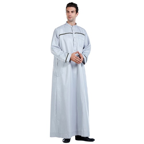 Islamic Saudi Mens&Boy Thobe Jubba Daffah Dishdasha Thawb Thoub Muslim Robe Arab - Picture 160 of 306