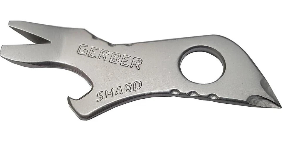 Gerber Gear Shard 7-in-1 Keychain Bottle Opener Multitool Wi