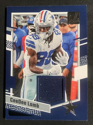 Ceedee Lamb Donruss Threads Panini 2023-24 Donruss Football #DTH-CDL Cowboys