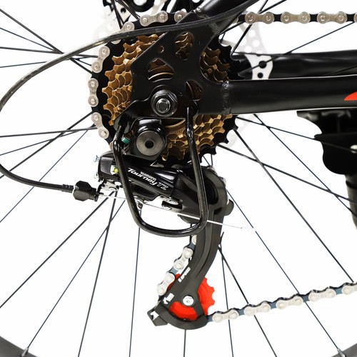 New Speed 21 Gears Mountain Bike Bicycle Men/Women 26" MTB Fat Tyre Bike New - Picture 4 of 10