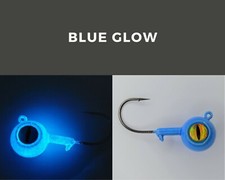 Big Eye Ball Jigs 3PK, Fluke, Flounder, Striper, Rattle, Gulp jigs, Bluefish