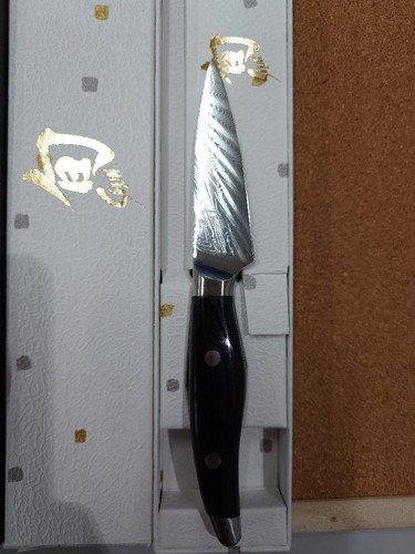 Kai Shun Nagare Bjack Paring Knife 85mm Model 584 Japanese Cutlery Used - Picture 2 of 3