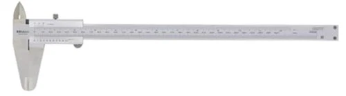 530-316 Vernier Caliper, Stainless Steel, Inch/Metric, 0-6" Range, +/-0.002" 