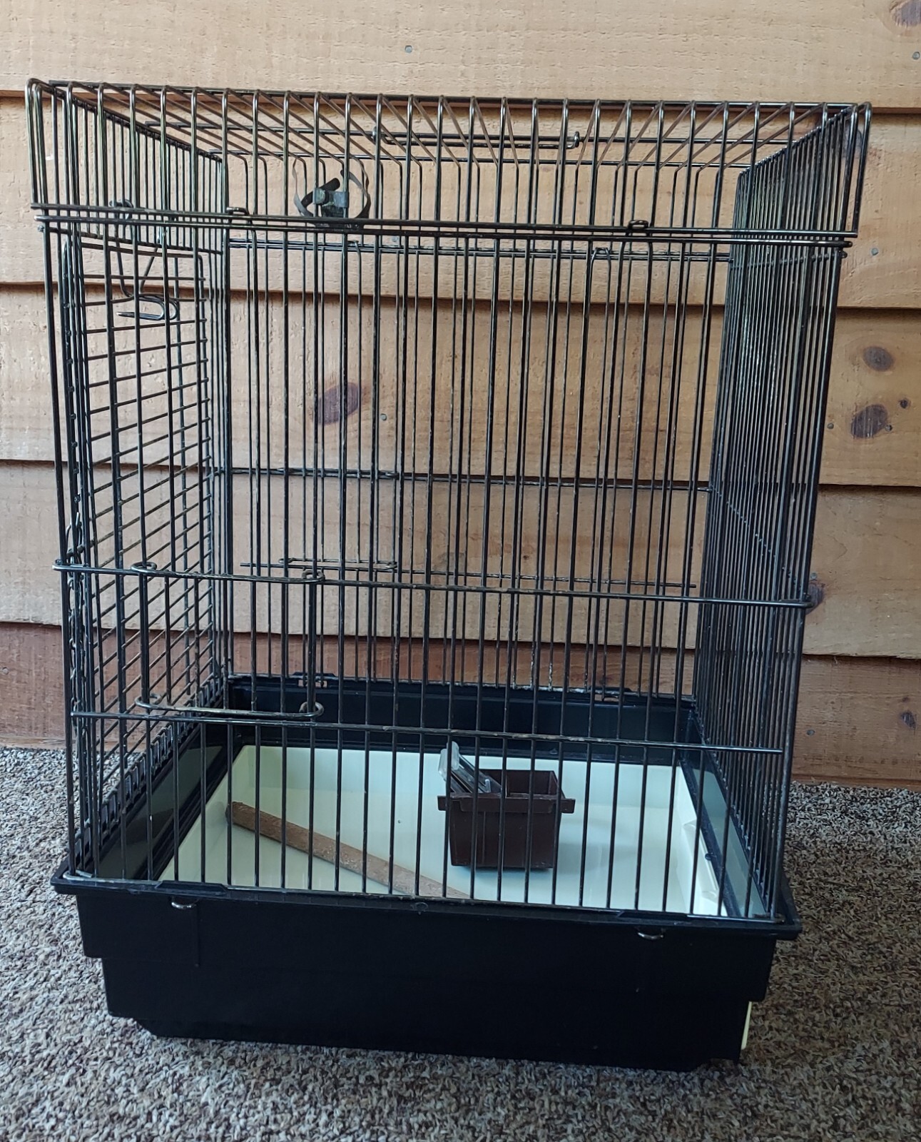 HOEI BIRD CAGE 13.5L X 15.5W X 20.5H NICE, CLEAN WITH LARGE DOOR 3